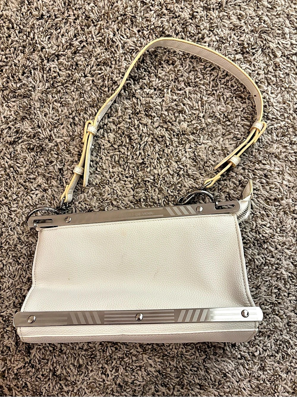 Maniere de Voir White Shoulder Bag